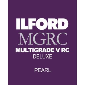 Ilford Multigrade V Rc Deluxe Pearl - 8x10 Darkroom Printing Paper - 25 Sheets Ilford Multigrade V Rc Deluxe Pearl - 8x10 Darkroom Printing Paper - 25 Sheets
