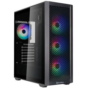 Silverstone Fara 515xr, Black, Mid Tower Chassis W/ Tempered Glass, 4x 120mm Rgb Silverstone Fara 515xr, Black, Mid Tower Chassis W/ Tempered Glass, 4x 120mm Rgb