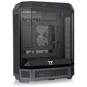 Thermaltake The Tower 600, Black, Mid Tower Chassis W/ Tempered Glass Window, 2x Thermaltake The Tower 600, Black, Mid Tower Chassis W/ Tempered Glass Window, 2x