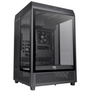 Thermaltake The Tower 500, Black, Mid Tower W/ Tempered Glass Window, 2x 120mm F Thermaltake The Tower 500, Black, Mid Tower W/ Tempered Glass Window, 2x 120mm F