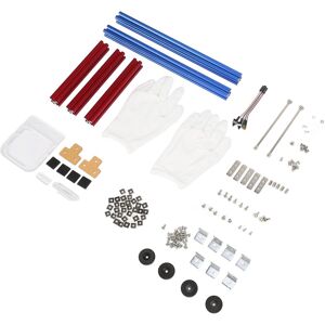 Red Itx Computer Open Case Bracket Good Heat Dissipation Split Hardware Str Ou Red Itx Computer Open Case Bracket Good Heat Dissipation Split Hardware Str Ou