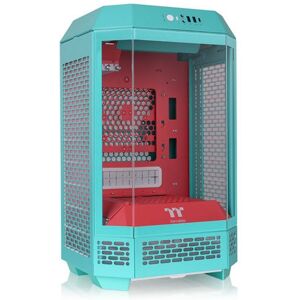 Logitech Thermaltake The Tower 250, Mint Strawberry, Mini Tower Chassis W/ Tempered Glass Logitech Thermaltake The Tower 250, Mint Strawberry, Mini Tower Chassis W/ Tempered Glass