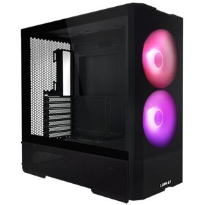 Lian-Li Lancool 207, Black, Mid Tower Chassis W/ Tempered Glass Window, 2x 140mm Lian-Li Lancool 207, Black, Mid Tower Chassis W/ Tempered Glass Window, 2x 140mm