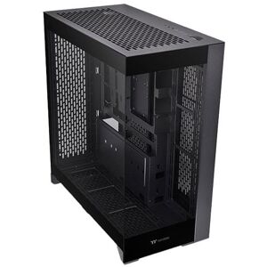 Thermaltake Cte E660 Mx, Black, Mid Tower W/ Tg Window, Dual Chamber, Usb-A / Us Thermaltake Cte E660 Mx, Black, Mid Tower W/ Tg Window, Dual Chamber, Usb-A / Us