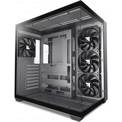 Foifkin F300 Pc Case - Preinstalled 4 Without Rgb Fans, Atx Mid-Tower Gaming Pc Foifkin F300 Pc Case - Preinstalled 4 Without Rgb Fans, Atx Mid-Tower Gaming Pc
