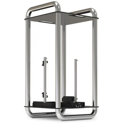 Streacom Chrome DA6 Mini-ITX Open Frame PC Case - Computer Streacom Chrome DA6 Mini-ITX Open Frame PC Case - Computer