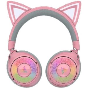 Razer Kraken Kitty V3 Pro - Quartz Wired & Wireless Gaming 390 G Headset Rose Razer Kraken Kitty V3 Pro - Quartz Wired & Wireless Gaming 390 G Headset Rose
