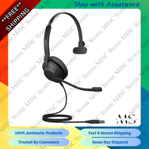 Jabra Evolve2 30 Headset - Mono Headset With Noise Cancelling - Brand New Jabra Evolve2 30 Headset - Mono Headset With Noise Cancelling - Brand New