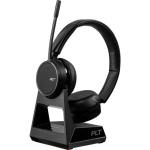 Poly Voyager 4220 Office Bluetooth Stereo Headset Usb-A With Base 212721-05 Poly Voyager 4220 Office Bluetooth Stereo Headset Usb-A With Base 212721-05