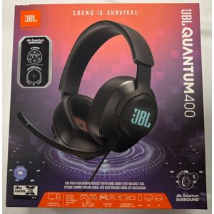 JBL Quantum 400 Wired Over-Ear Gaming Headset With Microphone And Rgb Black Used JBL Quantum 400 Wired Over-Ear Gaming Headset With Microphone And Rgb Black Used