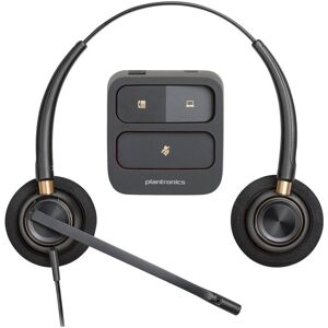 Poly Encorepro 520 Binaural Headset +quick Disconnect Poly Encorepro 520 Binaural Headset +quick Disconnect