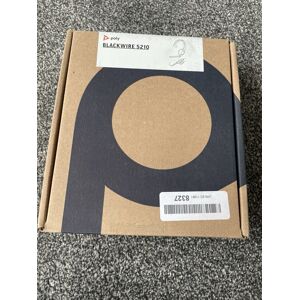 Plantronics Poly Blackwire C5210 Wired 3.5mm Jack & Usb-C Hs Cs1 Single Ear Mono Headset Mic Plantronics Poly Blackwire C5210 Wired 3.5mm Jack & Usb-C Hs Cs1 Single Ear Mono Headset Mic