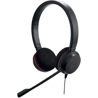 Jabra Evolve 20 Uc Stereo Headset Black (4999-829-209) Jabra Evolve 20 Uc Stereo Headset Black (4999-829-209)