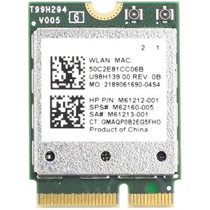 Sodial 3x(Qcnfa765 Wifi 6e Card 2.4g/5g/6g 5374mbps Bluetooth 5.3 Wifi Card M.26209 Sodial 3x(Qcnfa765 Wifi 6e Card 2.4g/5g/6g 5374mbps Bluetooth 5.3 Wifi Card M.26209