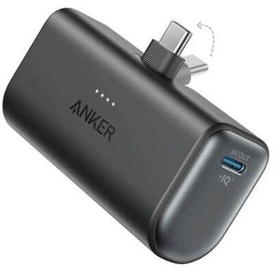 Anker Nano Powerbank - 5000 mAh - 22.5W - Dual USB-C - Black Anker Nano Powerbank - 5000 mAh - 22.5W - Dual USB-C - Black