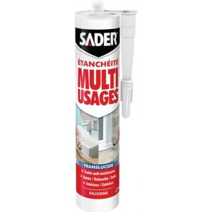 Clear Silicone Sealant Multi-Purpose Joint Sealing 280ml Sader Clear Silicone Sealant Multi-Purpose Joint Sealing 280ml Sader