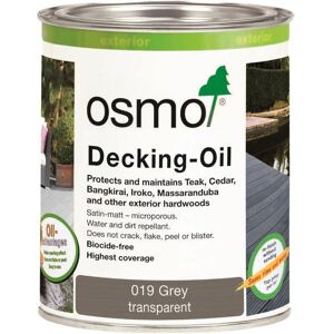 Osmo 019 Wood / Decking Oil Grey Natural Shade Transparent 2.5l Osmo 019 Wood / Decking Oil Grey Natural Shade Transparent 2.5l