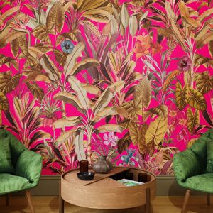Art For The Home Funky Jungle Hot Pink Print To Order Fixed Size Mural Art For The Home Funky Jungle Hot Pink Print To Order Fixed Size Mural