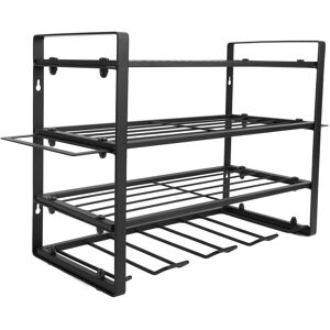 Power Tool Organizer Wall Mount 4 Layer Garage Drill Storage Heavy Duty Metal St Power Tool Organizer Wall Mount 4 Layer Garage Drill Storage Heavy Duty Metal St