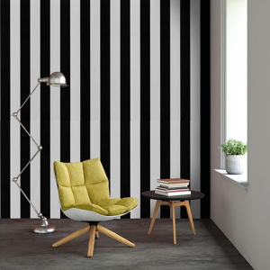 Does Not Apply Peel And Stick Black And White Striped Wallpaper 53x1000cm Self Adhesive Wallpap Does Not Apply Peel And Stick Black And White Striped Wallpaper 53x1000cm Self Adhesive Wallpap