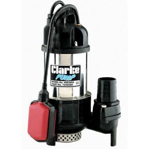 Clarke Submersible Water Pump 230v 360 Litre Per Min Float Switch Clarke Submersible Water Pump 230v 360 Litre Per Min Float Switch