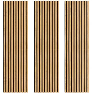 Monster Cable Shop Acoustic Slat Wall Panels X 3 - Oak Monster Cable Shop Acoustic Slat Wall Panels X 3 - Oak