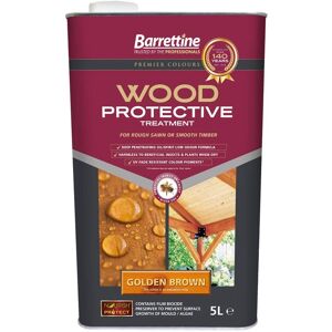 Barrettine 5 L Wood Protective Treatment Golden Brown Barrettine 5 L Wood Protective Treatment Golden Brown
