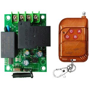 Sodial 3x(433mhz Universal Remote Control Ac220v Relay Module And 500m7578 Sodial 3x(433mhz Universal Remote Control Ac220v Relay Module And 500m7578