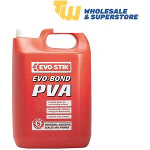 4x Evo-Stik Evo Bond General Purpose Universal Pva Adhesive Primer Sealer ?5l 4x Evo-Stik Evo Bond General Purpose Universal Pva Adhesive Primer Sealer ?5l
