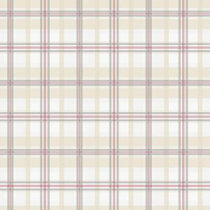 Ke29913 - Kitchen Style 3 Plaid Checked Red Cream Grey Galerie Wallpaper Ke29913 - Kitchen Style 3 Plaid Checked Red Cream Grey Galerie Wallpaper