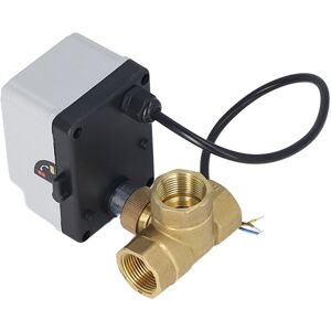 Dn20 3 Way Ball Valve 3 Wire 2 Control Brass Motorized Ball Valve Ac 220v♪ Dn20 3 Way Ball Valve 3 Wire 2 Control Brass Motorized Ball Valve Ac 220v♪