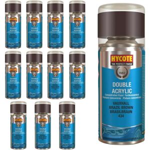 Hycote Colour Spray Paint Aerosol Vauxhall Brazil Brown 150ml Fast Dry X12 Hycote Colour Spray Paint Aerosol Vauxhall Brazil Brown 150ml Fast Dry X12