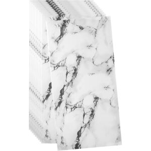 Uxcell 10pcs Peel And Stick Marble Wall Panels 23.6\" X 11.8\" Brick Wallpaper, E-015 Uxcell 10pcs Peel And Stick Marble Wall Panels 23.6\" X 11.8\" Brick Wallpaper, E-015