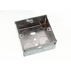 New 48 X Flush Metal Back Pattress Box 1 Gang Single 35mm - Onestopdiy - Hd New 48 X Flush Metal Back Pattress Box 1 Gang Single 35mm - Onestopdiy - Hd