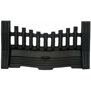 Gallery Open Fire Fret/front 16" Joyce Ii Black Cast Iron Coal/solid Fuel Gallery Open Fire Fret/front 16" Joyce Ii Black Cast Iron Coal/solid Fuel