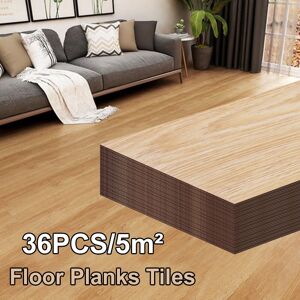 Kartols 36 Pack/5m² Floor Planks Tiles Self Adhesive Wood Effect Home Pvc Vinyl Flooring Kartols 36 Pack/5m² Floor Planks Tiles Self Adhesive Wood Effect Home Pvc Vinyl Flooring