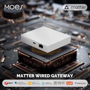 Moes Tuya Zigbee Matter Thread Gateway Smart Home Bridge Matter Hub Support Voic Moes Tuya Zigbee Matter Thread Gateway Smart Home Bridge Matter Hub Support Voic