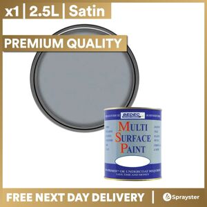 Bedec Msp Multi-Surface Paint Interior/exterior Silver Satin 2.5l Bedec Msp Multi-Surface Paint Interior/exterior Silver Satin 2.5l