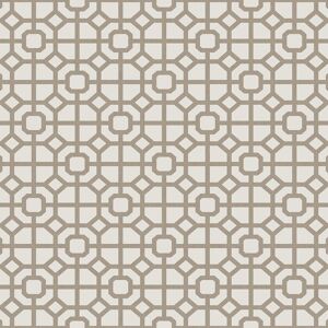 1908-4 - Spring Blossom Geometric Taupe Galerie Wallpaper 1908-4 - Spring Blossom Geometric Taupe Galerie Wallpaper