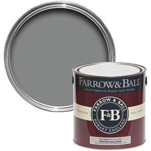 Farrow & Ball Modern Emulsion Matt Paint For Walls Ceilings Plummett No.272 2.5l Farrow & Ball Modern Emulsion Matt Paint For Walls Ceilings Plummett No.272 2.5l