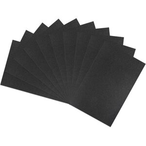 Metallixity 10pcs Sandpaper 80 Grit Waterproof Backing Abrasive Wet Dry Sanding Sheets Metallixity 10pcs Sandpaper 80 Grit Waterproof Backing Abrasive Wet Dry Sanding Sheets