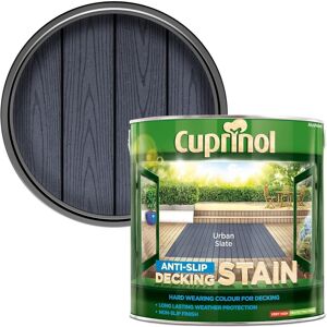 Cuprinol 5122407 Utdsus25l Anti Slip Decking Stain Urban Slate 2.5 Litre Cuprinol 5122407 Utdsus25l Anti Slip Decking Stain Urban Slate 2.5 Litre