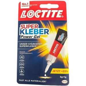 Loctite Super Glue Power Gel 3g + 1g Extra Strong And Flexible Loctite Super Glue Power Gel 3g + 1g Extra Strong And Flexible