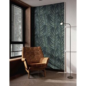 Transform Peel & Stick Tropical Leaves Black & Green Self-Adhesive Wallpaper Transform Peel & Stick Tropical Leaves Black & Green Self-Adhesive Wallpaper