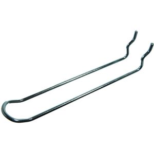 Onestopdiy New 24 X Pegboard Peg Board Display Hooks Loop Hanger Euro Slot 150mm Bzp - Ones Onestopdiy New 24 X Pegboard Peg Board Display Hooks Loop Hanger Euro Slot 150mm Bzp - Ones