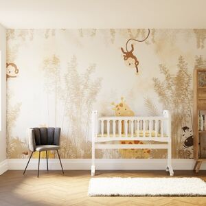 Superfresco Easy Roarsome Natural Print To Order Fixed Size Mural Wallpaper Superfresco Easy Roarsome Natural Print To Order Fixed Size Mural Wallpaper