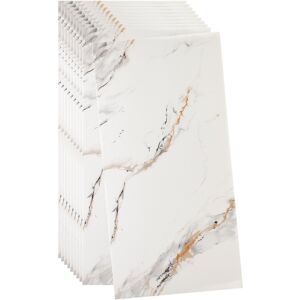 Uxcell 10pcs Peel And Stick Marble Wall Panels 23.6" X 11.8" Brick Wallpaper, #119 Uxcell 10pcs Peel And Stick Marble Wall Panels 23.6" X 11.8" Brick Wallpaper, #119
