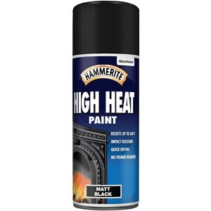 Hammerite Hmmhhpblaero High Heat Paint Aerosol 400ml Black Hammerite Hmmhhpblaero High Heat Paint Aerosol 400ml Black