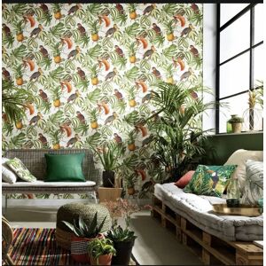 Erismann Wallcoverings Ltd 6 Rolls X Erismann Parrot Birds Tropical Exotic Paradisio Toucan Wallpaper Erismann Wallcoverings Ltd 6 Rolls X Erismann Parrot Birds Tropical Exotic Paradisio Toucan Wallpaper