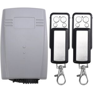 Sodial 3x(Garage Door Receiver 2ch 433mhz Remote Controller For Door Gate Fixed8371 Sodial 3x(Garage Door Receiver 2ch 433mhz Remote Controller For Door Gate Fixed8371